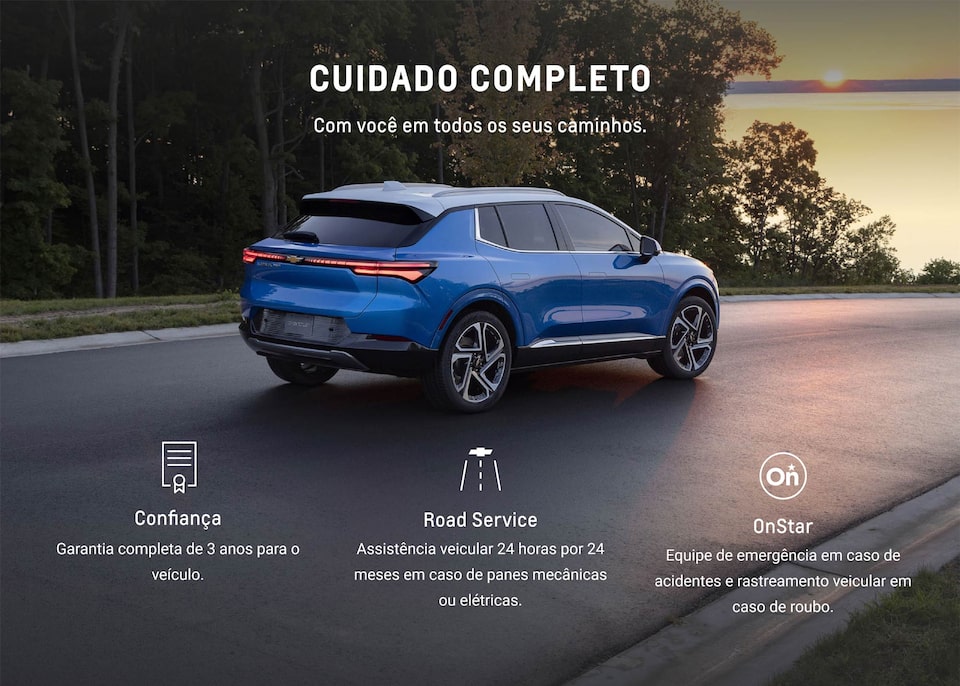 Itens de segurança dos carros elétricos da Chevrolet